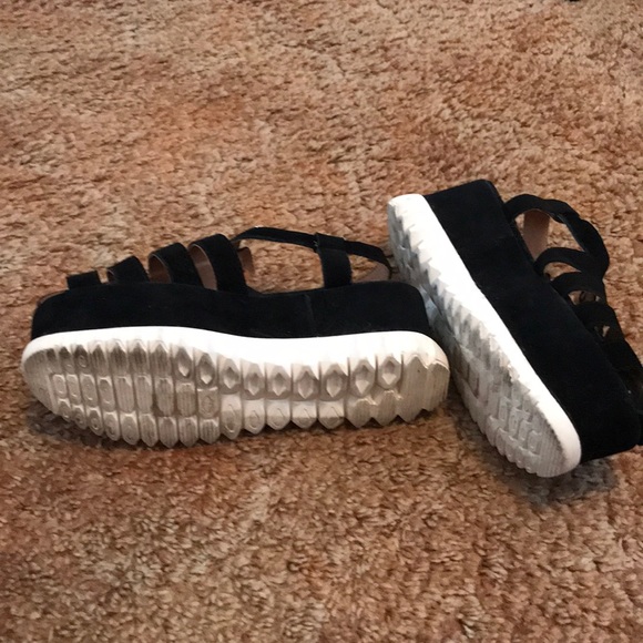 Jeffrey Campbell suede platform Sandals - Picture 2 of 3